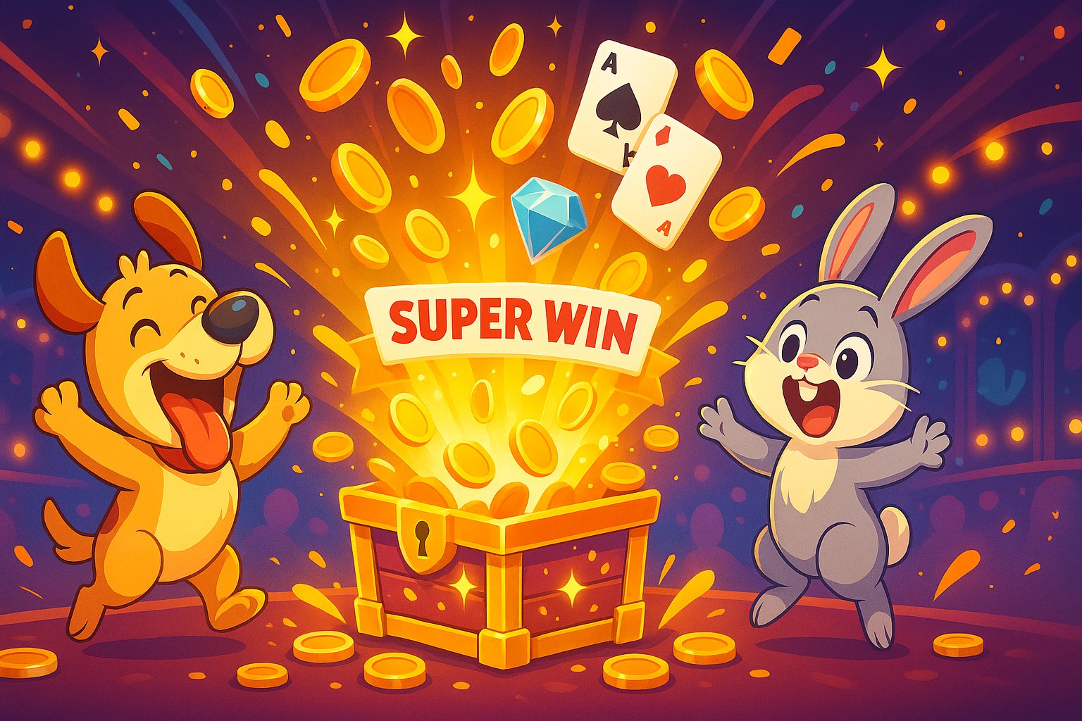 Antarmuka katalog permainan Microgaming di happy judi